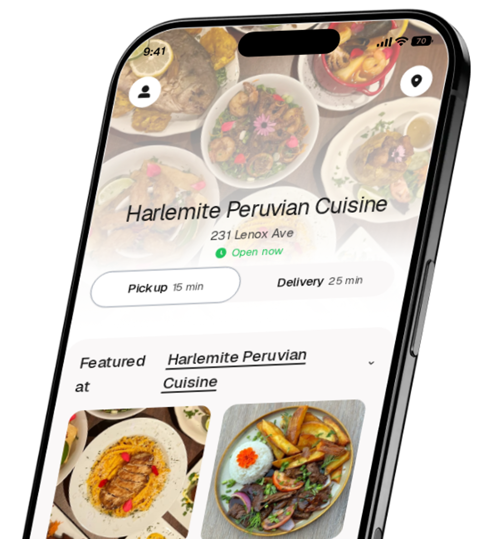 Harlemite Peruvian Cuisine app preview