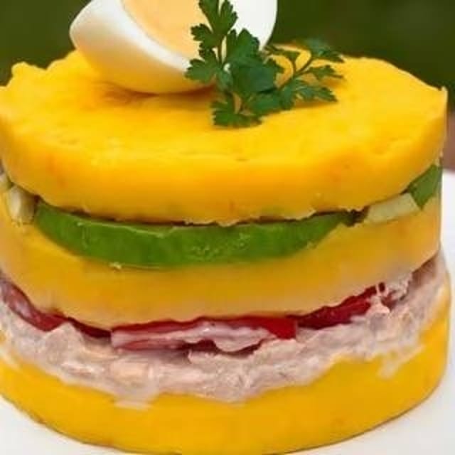 Causa Rellena de Atún.
